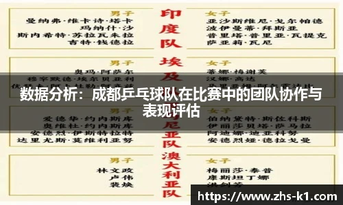 数据分析：成都乒乓球队在比赛中的团队协作与表现评估